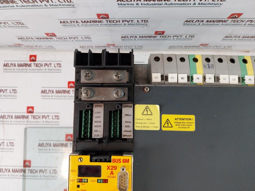 Baumuller Bum62T-100/130-54-m-038 Built-in Single Power Unit B43586-s9687-q2