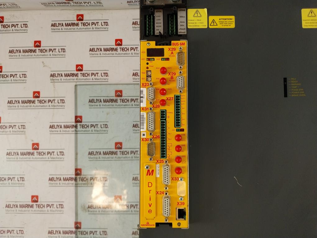 Baumuller Bum62t-100/130-54-m-038 Built-in Single Power Unit B43586-s9687-q2