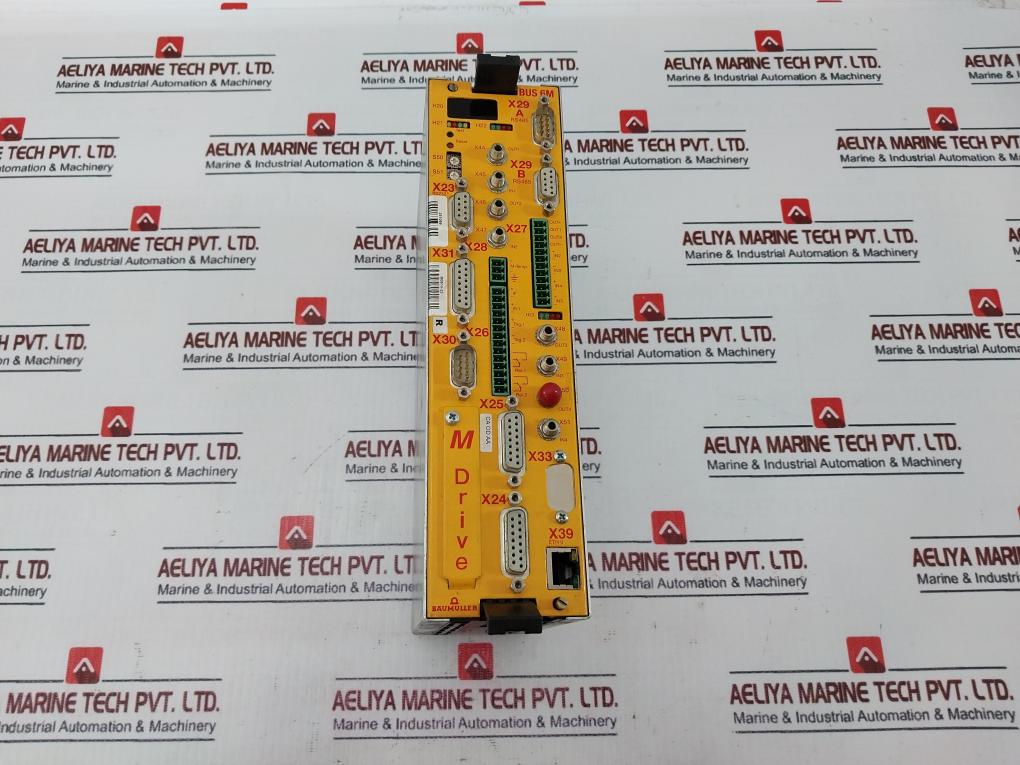 Baumuller Bum62T-100/130-54-m-038 Built-in Single Power Unit W/ Bus 6Mm Drive