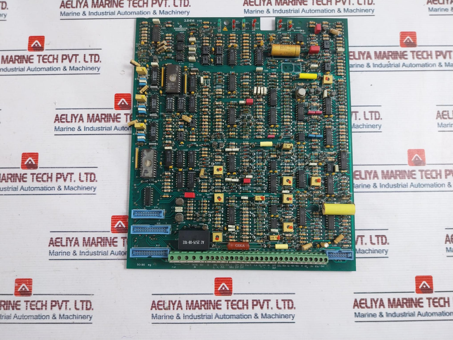 Baumuller Nurnberg 3.8414F Control Board