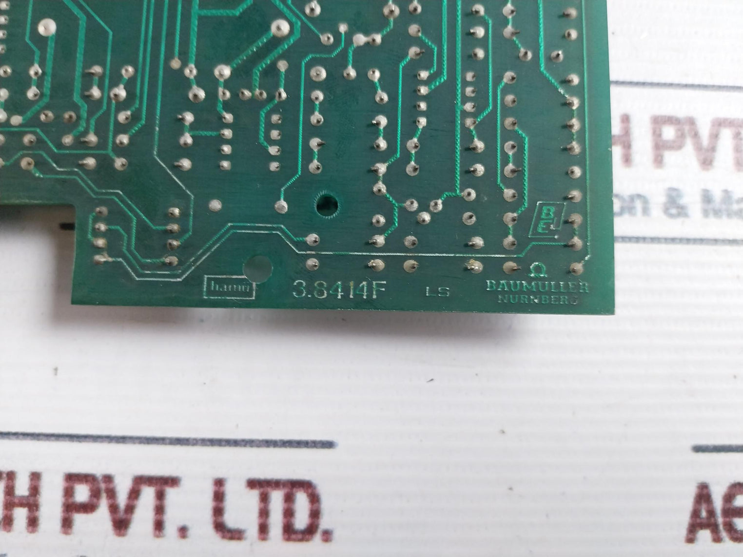 Baumuller Nurnberg 3.8414F Control Board