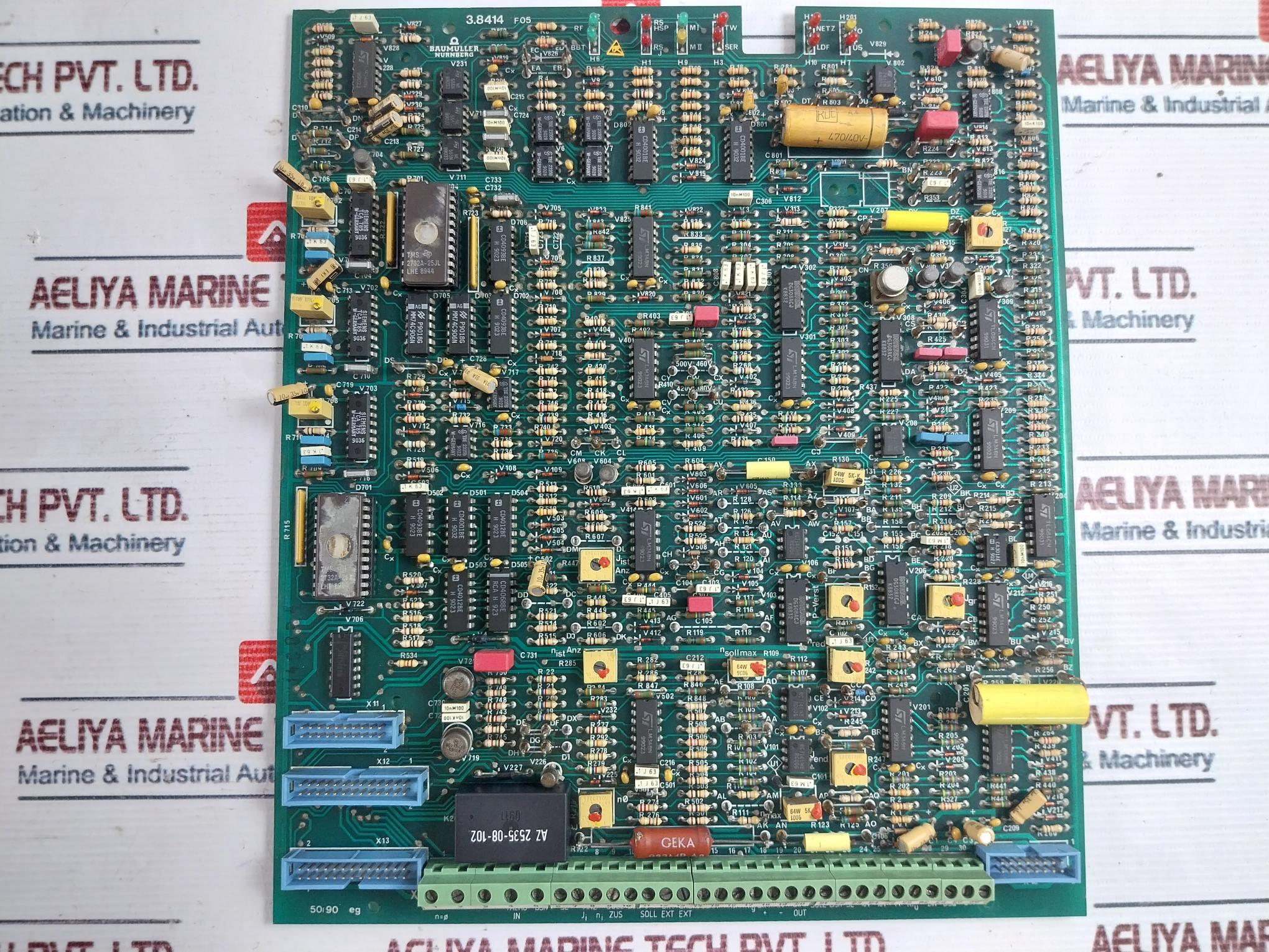 Baumuller Nurnberg 3.8414F Control Board