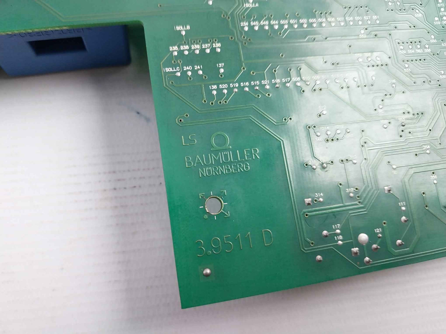 Baumuller Nurnberg 3.9511D Printed Circuit Board Ucdl12