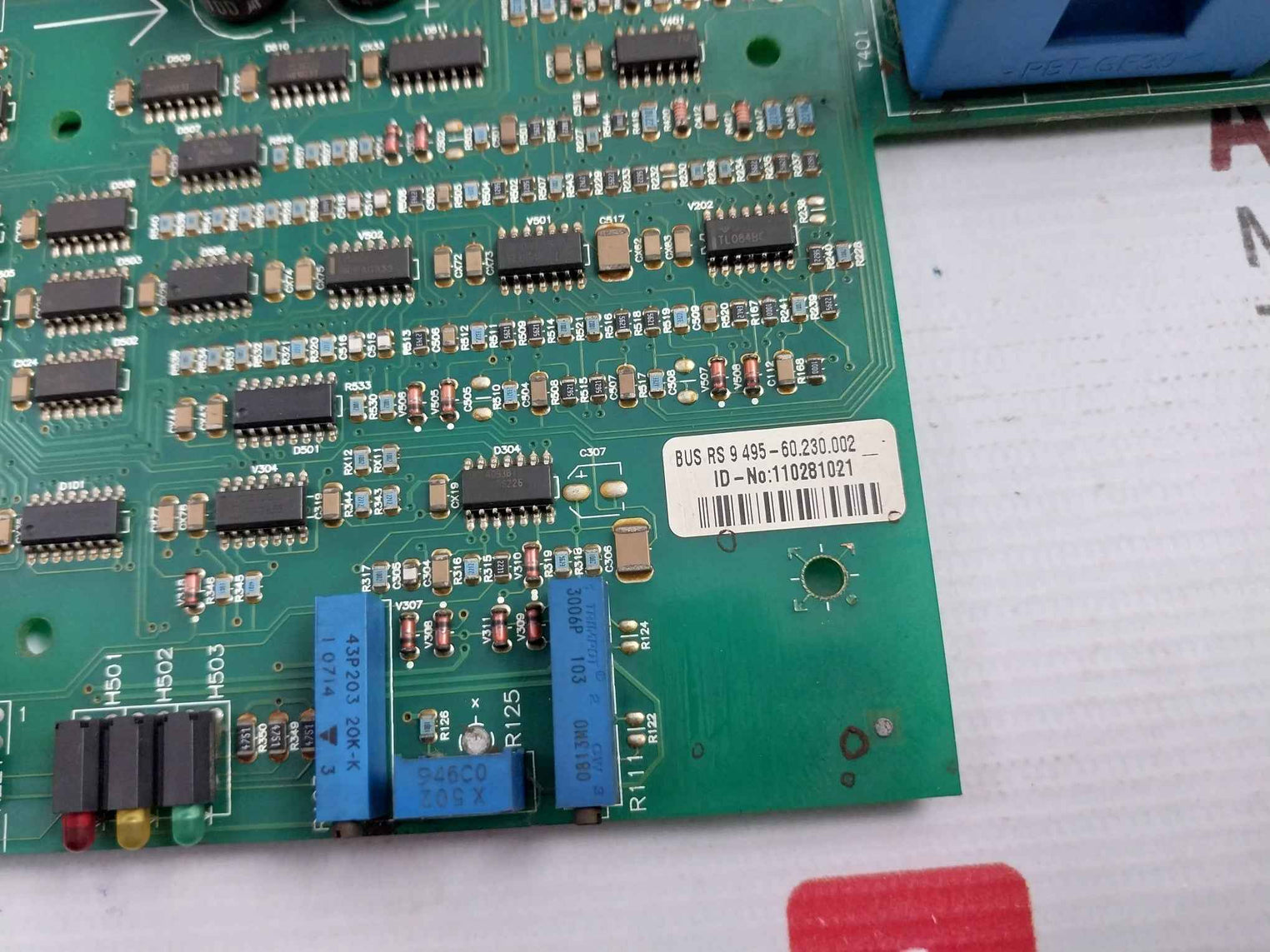 Baumuller Nurnberg 3.9511D Printed Circuit Board Ucdl12