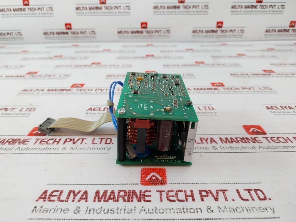 Baumuller Nurnberg 3.9823d Power Supply Module Uc Dl8