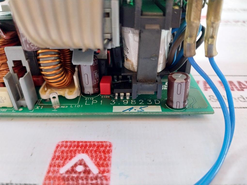 Baumuller Nurnberg 3.9823d Power Supply Module Uc Dl8