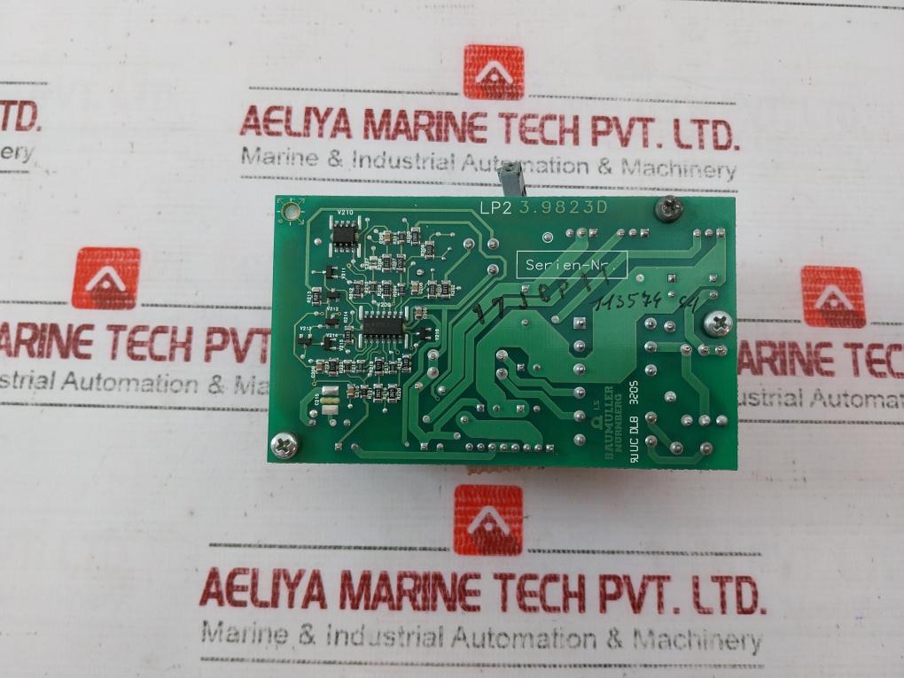 Baumuller Nurnberg 3.9823d Power Supply Module Uc Dl8