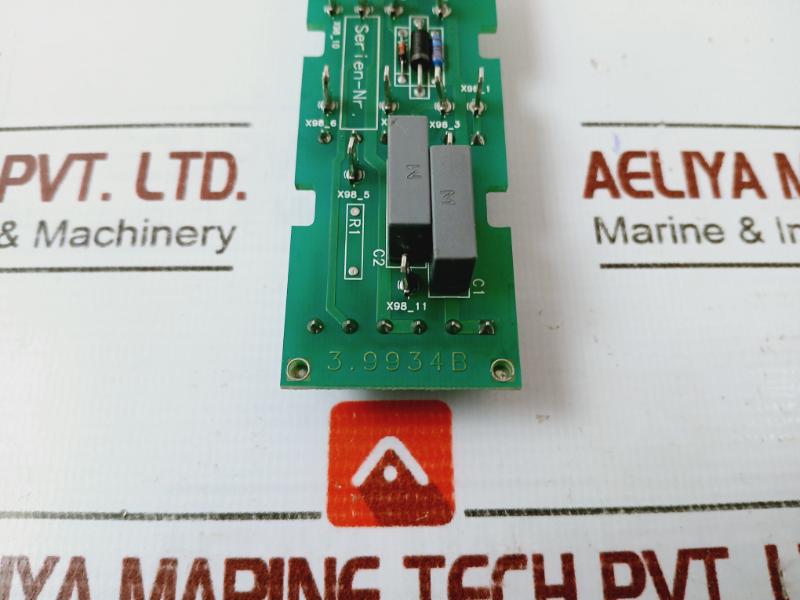 Baumuller Nurnberg 3.9934B Printed Circuit Board Uc Dc 12 94V0