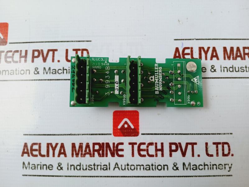 Baumuller Nurnberg 3.9934B Printed Circuit Board Uc Dc 12 94V0