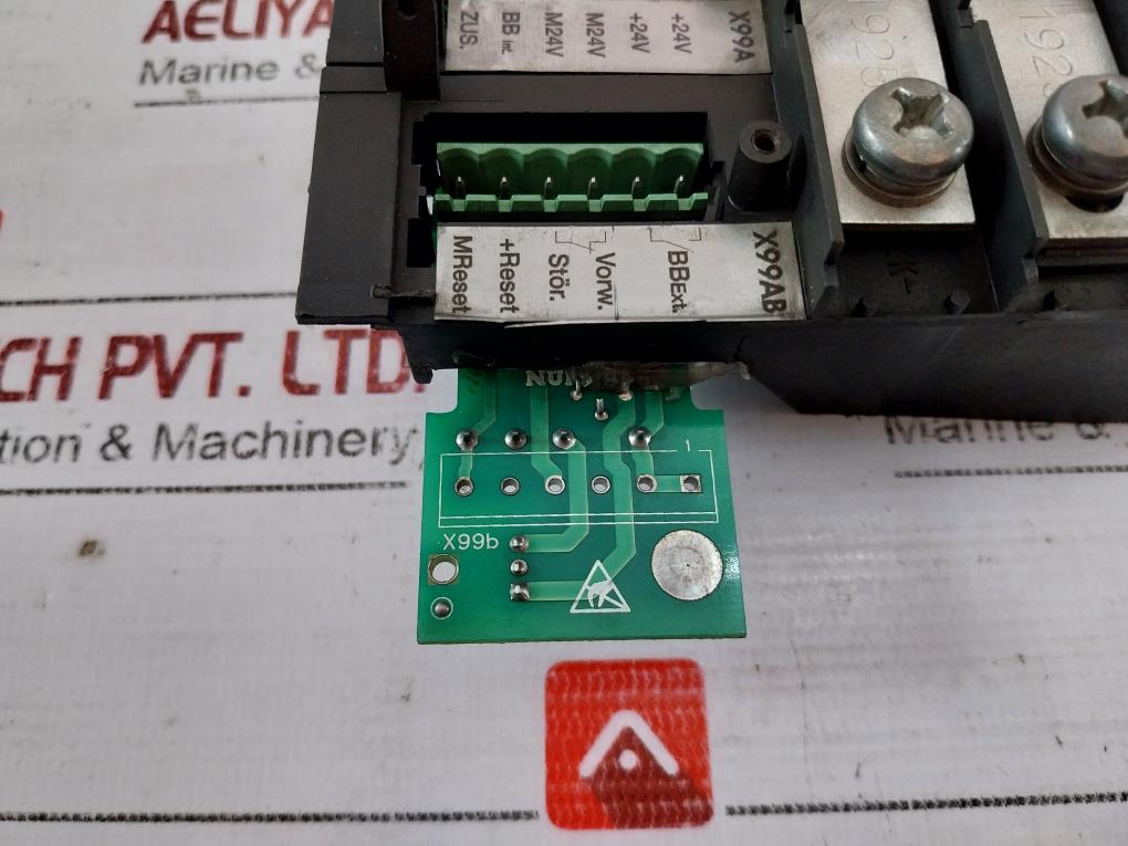 Baumuller Nurnberg 3.9934b X99ab Control Terminal X99a Power Supply 24v