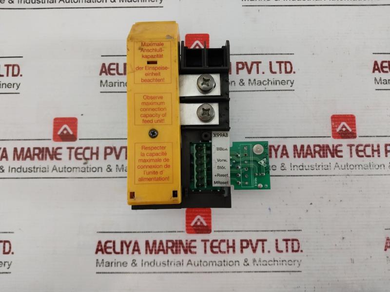 Baumuller Nurnberg X99Ab Control Terminal Power Supply 24V