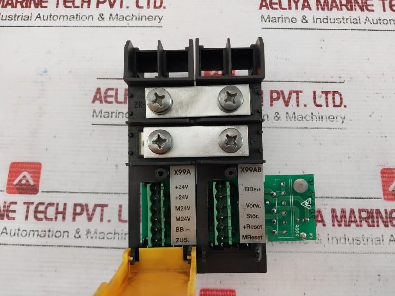 Baumuller Nurnberg X99Ab Control Terminal Power Supply 24V