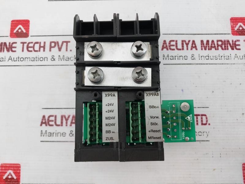 Baumuller X99Ab Control Terminal Power Supply 24V X99A