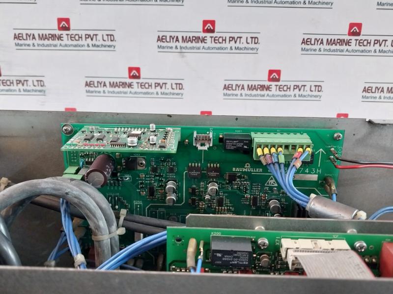 Baumuller Bum62T-100/130-54-m-036 Built Power Unit 3X400V In 3X100A Out M-drive