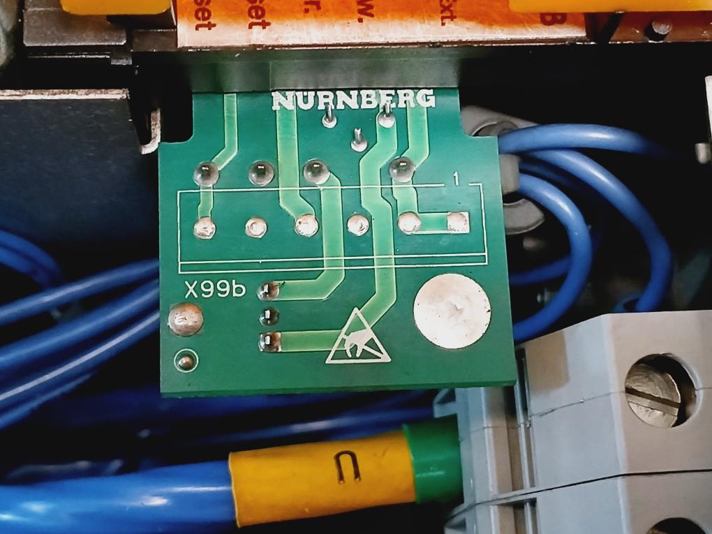 Baumuller Bum62T-100/130-54-m-038 Built-in Single Power Unit W/ Bus 6M M Drive