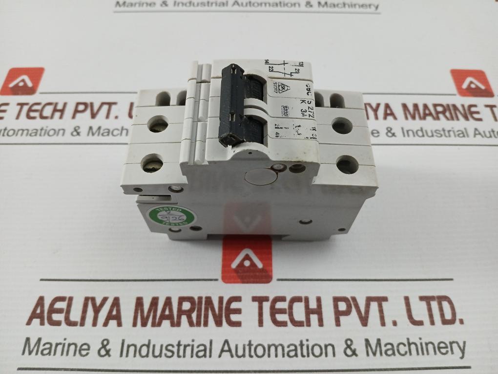 Bbc-500V-Stotz-2-Pole-Miniature-Circuit-Breaker-S-272-K-3A-210289-4