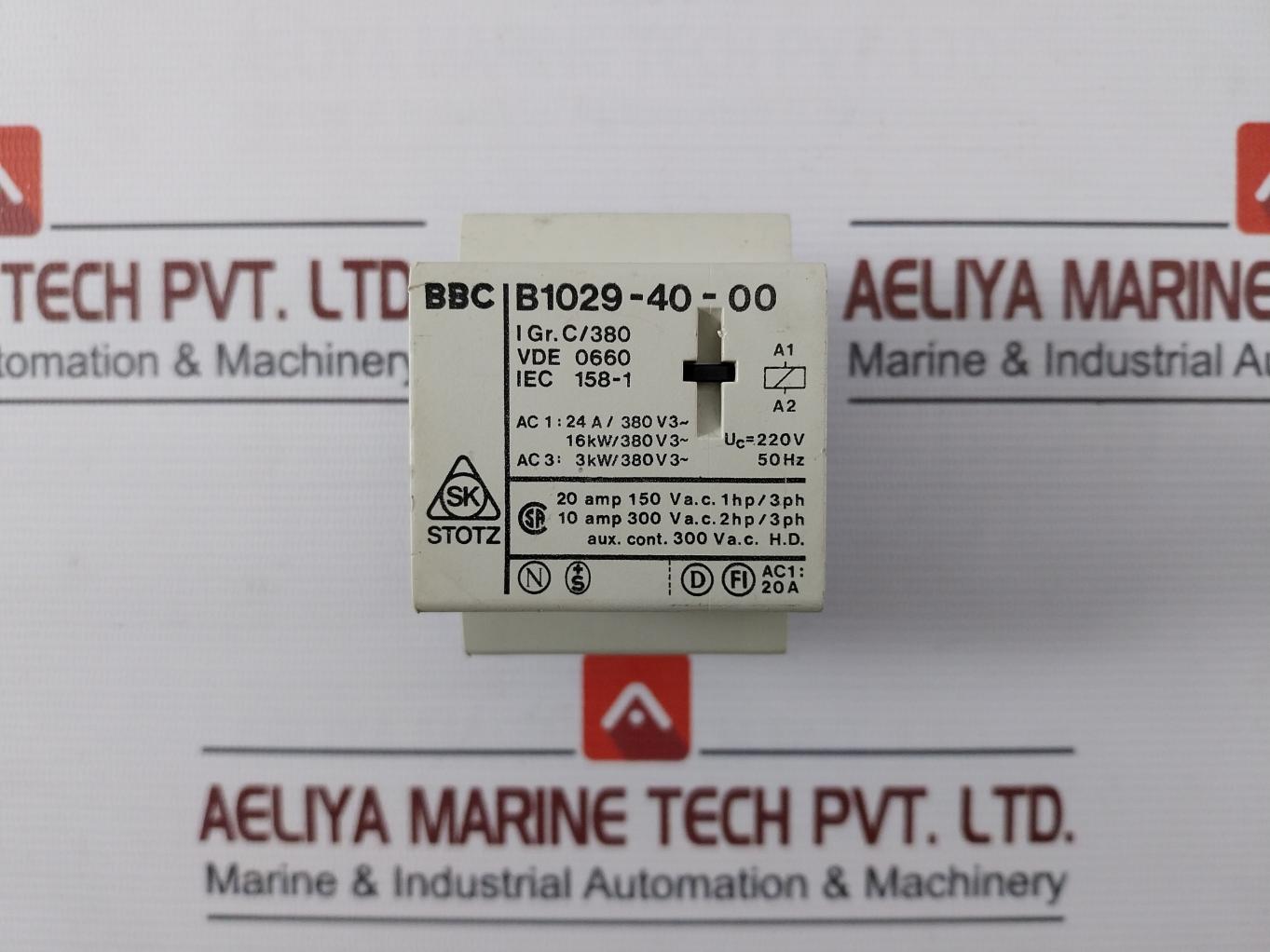 Bbc B1029-40-00 Load Contactor 220V 50Hz