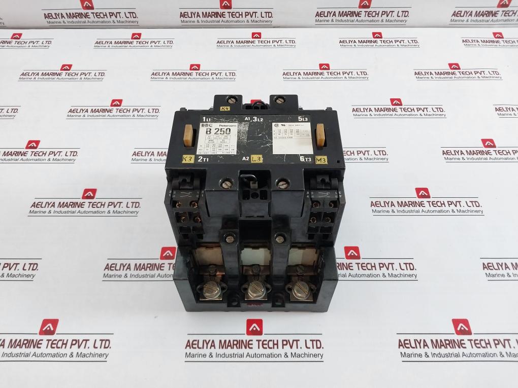 Bbc B250 Contactor Bs 5424-1 330A 660V 225A 600Vac 380V 50Hz 440V 60Hz