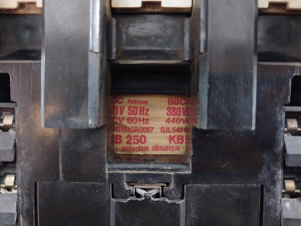 Bbc B250 Contactor Bs 5424-1 330A 660V 225A 600Vac 380V 50Hz 440V 60Hz