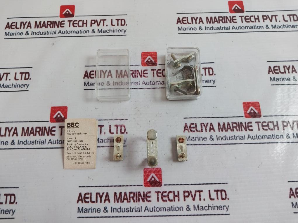 BBC Brown Boveri SLA40 Switching Piece Set KT40