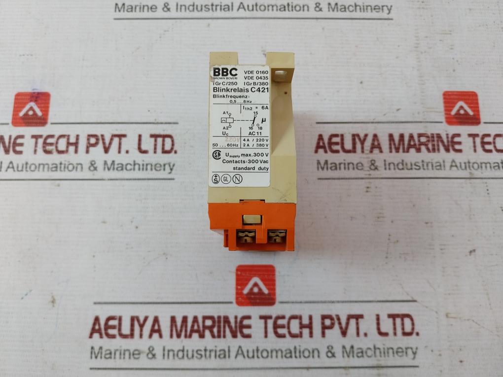 Bbc C421 Blink Relay 4A/220V 50-60Hz 300Vac