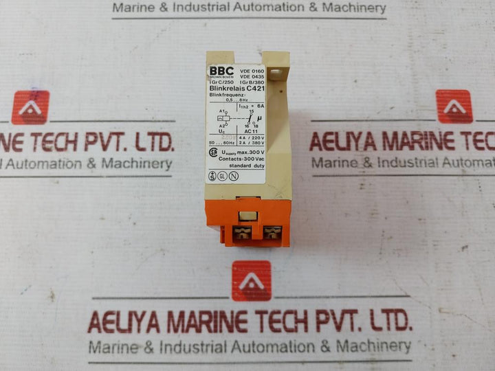 Bbc C421 Blink Relay 4A/220V 50-60Hz 300Vac