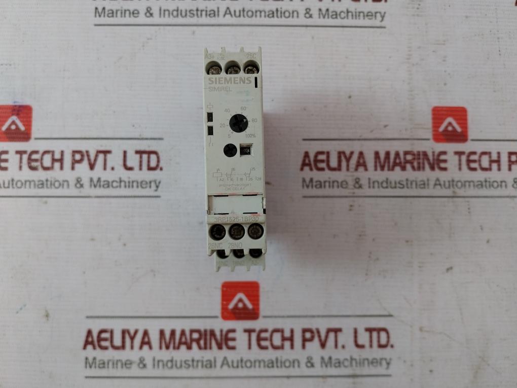 Siemens 3Rp1525-1Bp30 Timing Relay G/030612D71 3Zx1012-0Rp15-1Aa1 220-240Vac