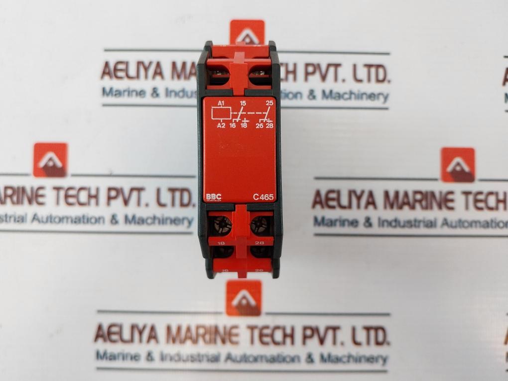 Bbc C465.01, 0,5 Sec Time Delay Relay 5A 110-220V
