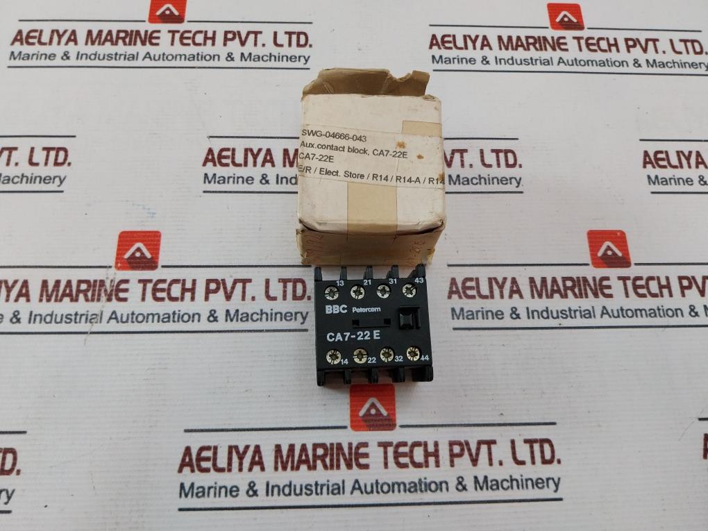 Bbc Ca7-22E Auxiliary Contact Block 660V~