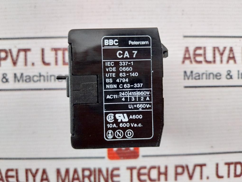Bbc Ca7-22E Auxiliary Contact Block 660V~
