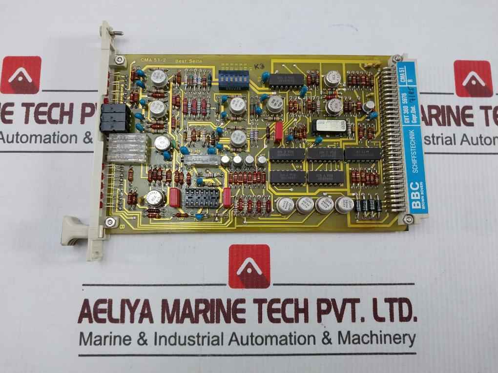 Bbc Gvt 360 5976 Printed Circuit Board Cma 51-2