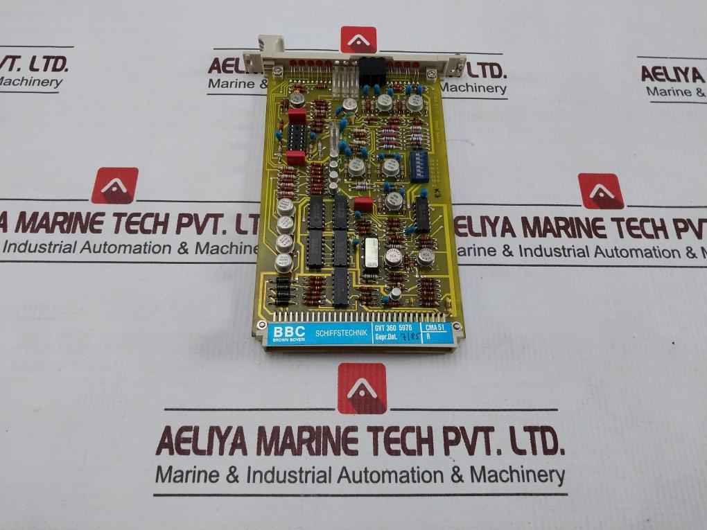Bbc Gvt 360 5976 Printed Circuit Board Cma 51-2