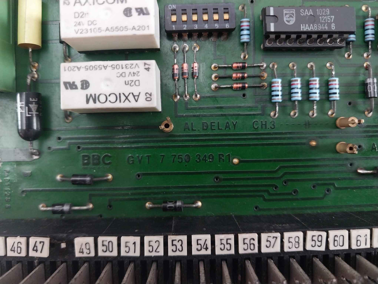 Bbc Gvt 7 750 349 R1-a2 Printed Circuit Board