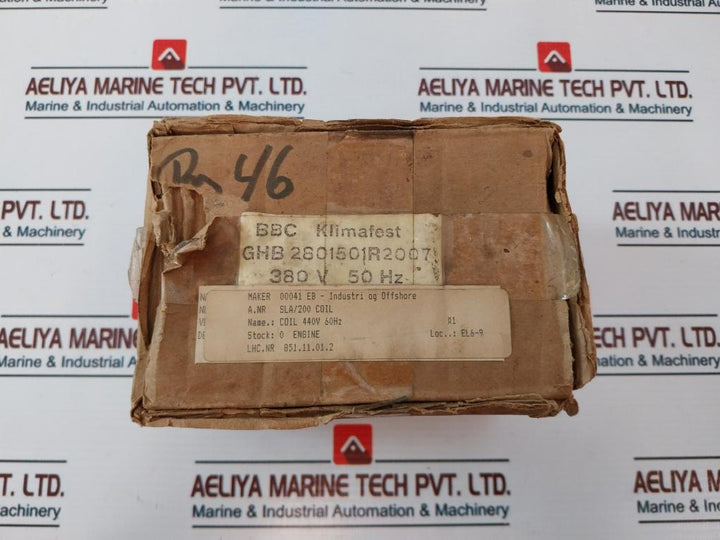 BBC Klimafest GHB 280 1501 R 2007 Coil 380V 50Hz 440V 60Hz
