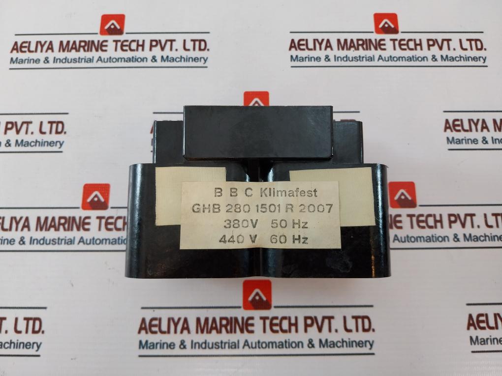 BBC Klimafest GHB 280 1501 R 2007 Coil 380V 50Hz 440V 60Hz