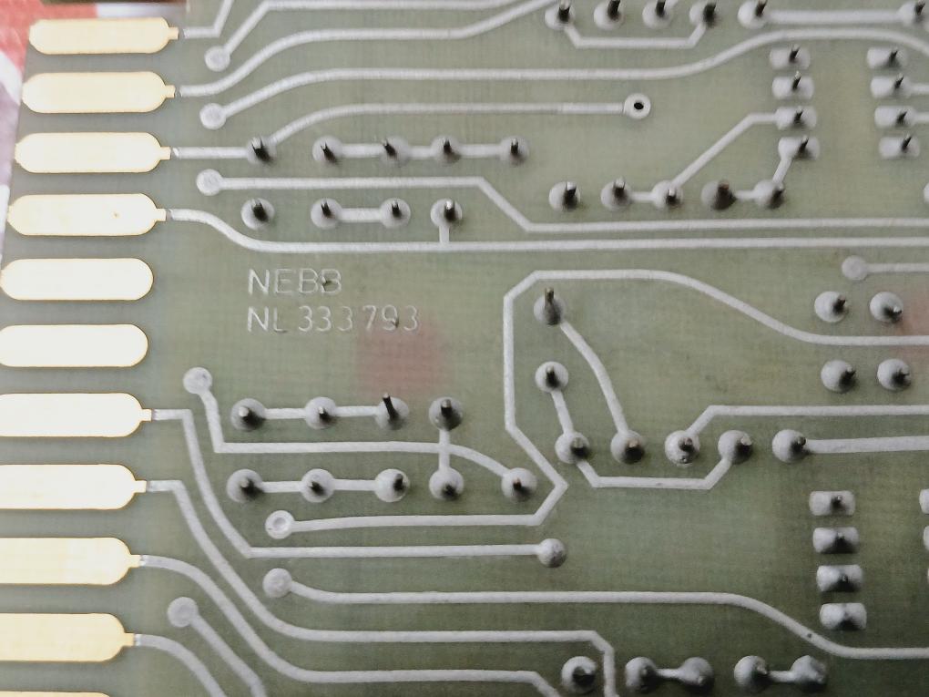 Bbc Nebb Nl 333793 Brown Boveri Elektronik Printed Circuit Board Module