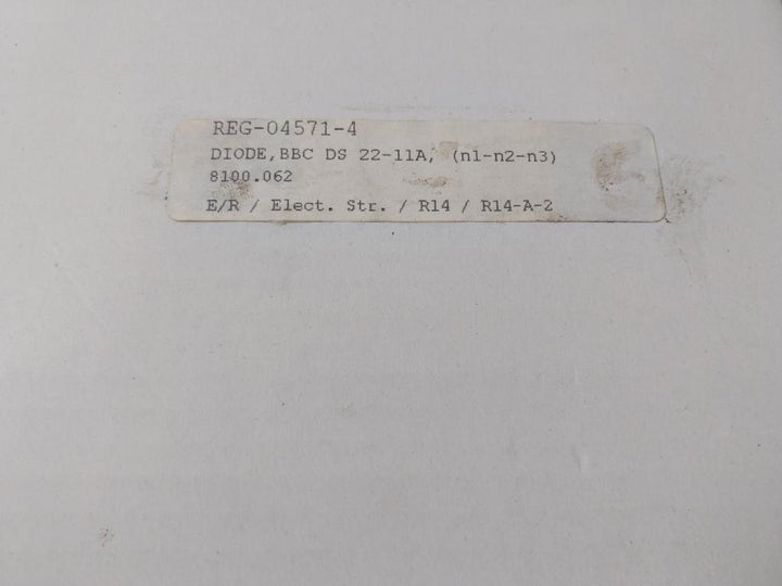 BBC REG-04571-4 Diode