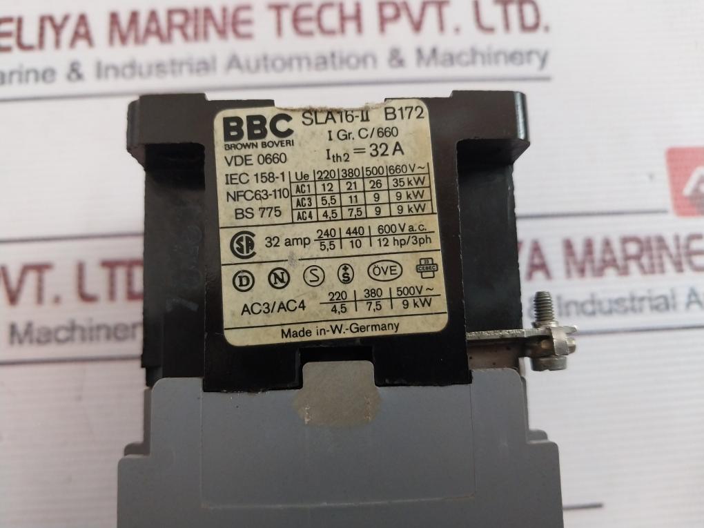 Bbc Sla16-II Contactor 32A
