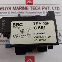 Bbc Tsa 45P C 661 Thermal Overload Relay