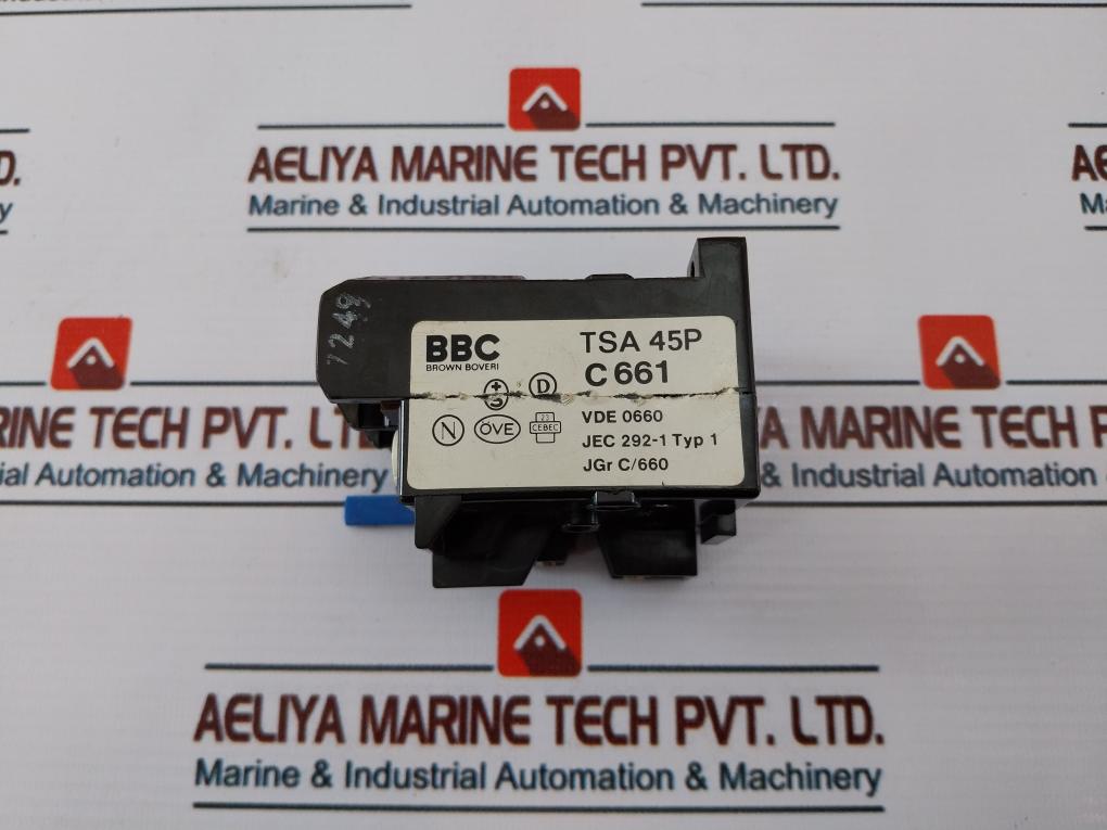 Bbc Tsa 45P C 661 Thermal Overload Relay 0.7-1A