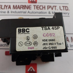 Bbc Tsa 45P C 662 Thermal Overload Relay