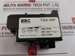 Bbc Tsa 45P Thermal Overload Relay Used