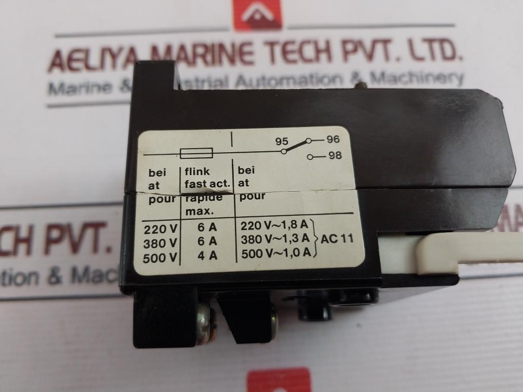 Bbc Tsa 45P Thermal Overload Relay Used
