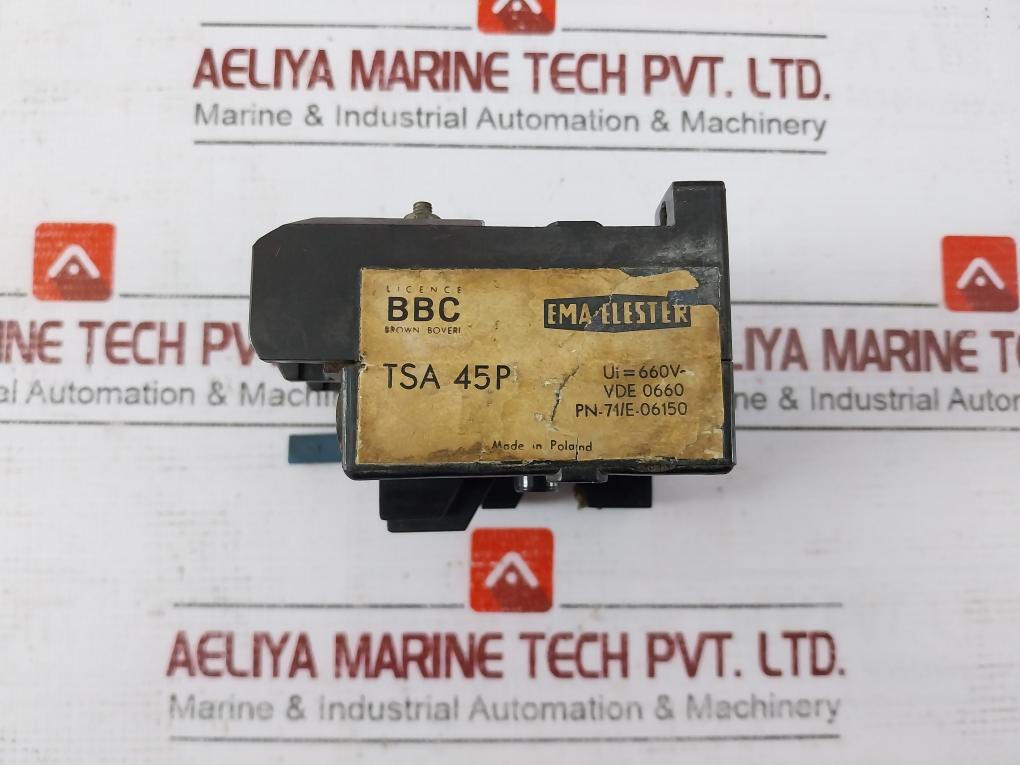 Bbc Tsa 45P Thermal Overload Relay 500V 4A 1.0A 70694