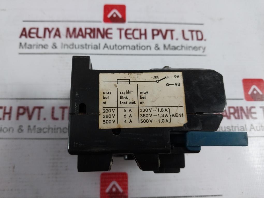 Bbc Tsa 45P Thermal Overload Relay 660V Pn-71/E-06150 Vde 0660 Ac11 25A
