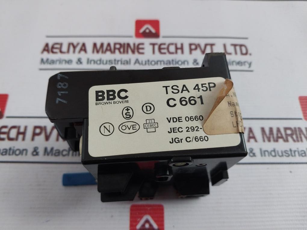 Bbc Tsa 45P Thermal Overload Relay 6A