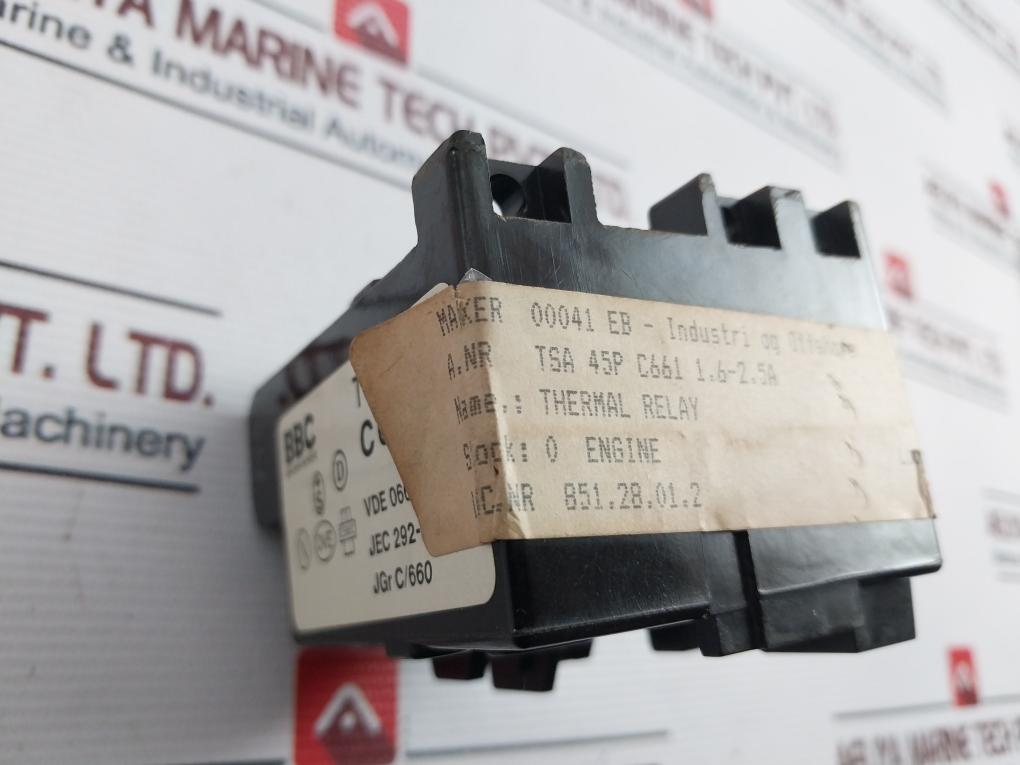 Bbc Tsa 45P Thermal Overload Relay 6A