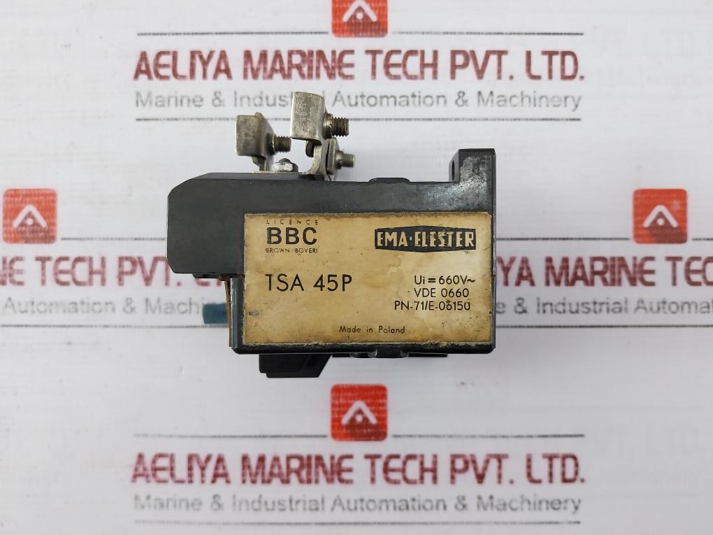 Bbc Tsa 45P Thermal Overload Relay 9K1226