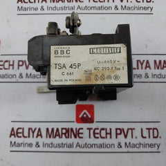 Bbc Tsa 45P Thermal Overload Relay Pn-71E-06150 Iec 292-1 660V Vde 0660