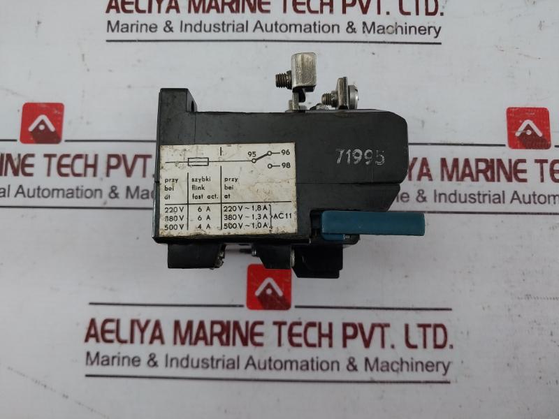 Bbc Tsa 45P Thermal Overload Relay Pn 71/E-06150 660V